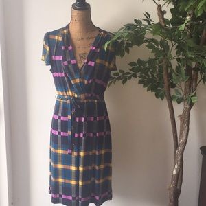 Plaid spring dress